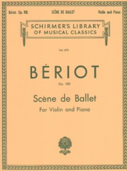 Scene de Ballet, Op. 100 - Violin and Piano