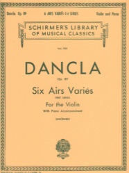 6 Airs Varies, Op. 89 - Violin and Piano