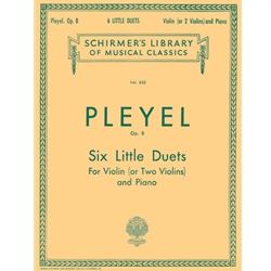 6 Little Duets, Op. 8 - Violin and Piano (or Violin Duet)