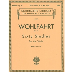 60 Studies, Op. 45, Book 2 - Violin