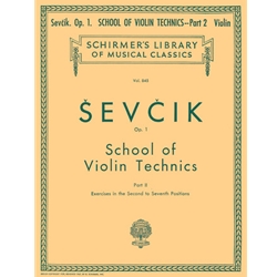 School of Violin Technics, Op. 1, Part 2 - Violin