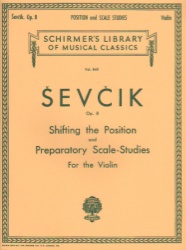Shifting the Position and Preparatory Scale Studies, Op. 8 - Violin