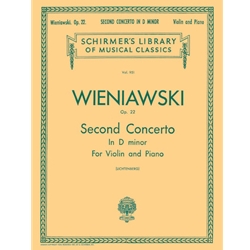 Concerto No. 2 in D Minor, Op. 22 - Violin and Piano