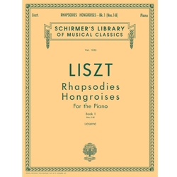 Hungarian Rhapsodies, Book 1: Nos. 1-8 - Piano