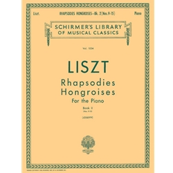 Hungarian Rhapsodies, Book 2: Nos. 9-15 - Piano