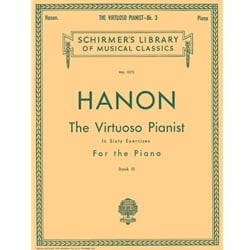 Virtuoso Pianist in 60 Exercises, Book 3