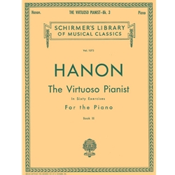 Virtuoso Pianist in 60 Exercises, Book 3