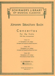 Concerto in E Major, BWV 1042 - Violin and Piano