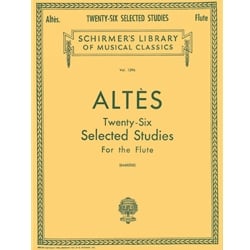 26 Selected Studies for Flute