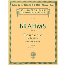 Concerto No. 1 in D Minor, Op. 15 - 2 Pianos 4 Hands