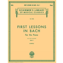 First Lessons in Bach - Book 1