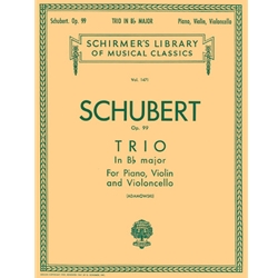 Trio in B-flat, Op. 99 - Piano, Violin and Cello