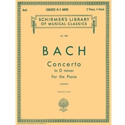 Concerto No. 1 in D Minor, BWV 1052 - Piano