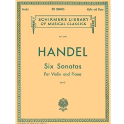 6 Sonatas - Violin and Piano