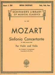 Sinfonia concertante in E-flat major, K 364 - Violin, Viola and Piano