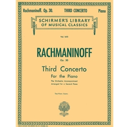 Concerto No. 3 In D Minor, Op. 30 - Piano