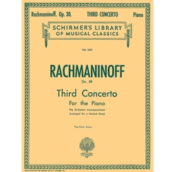 Concerto No. 3 In D Minor, Op. 30 - Piano