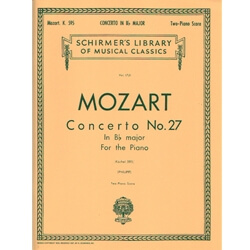 Concerto No. 27 in B-flat Major, K. 595 - Piano
