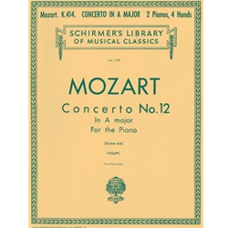 Concerto No. 12 in A Major, K. 414 - Piano