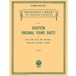 18 Original Piano Duets - 1 Piano 4 Hands