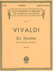 6 Sonatas - Cello and Piano