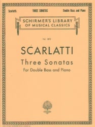 3 Sonatas - String Bass and Piano