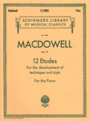 12 Etudes for the Development of Technique and Style, Op. 39 - Piano