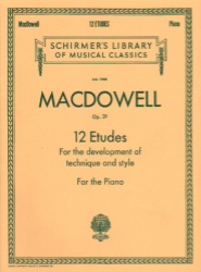 12 Etudes for the Development of Technique and Style, Op. 39 - Piano