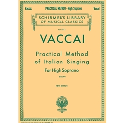 Practical Method of Italian Singing - High Soprano