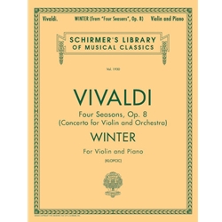Concerto in F Minor, Op. 8 No. 4: Winter from The Four Seasons - Violin and Piano