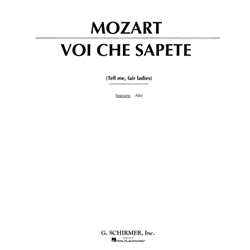 Voi Che Sapete - Soprano and Piano