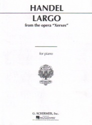 Largo from Xerxes - Piano