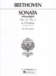 Sonata in C-sharp minor, Op. 27 No. 2 "Moonlight" - Piano
