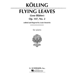 Flying Leaves, Op.147 (Allegro Molto in A Minor) - Piano