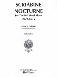 Nocturne for the Left Hand, Op. 9, No. 2 - Piano