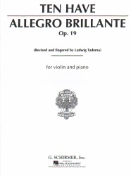 Allegro Brillante, Op. 19 - Violin and Piano