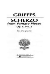 Scherzo, Op. 6 No. 3 - Piano