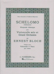 Schelomo (Solomon) - Cello and Piano
