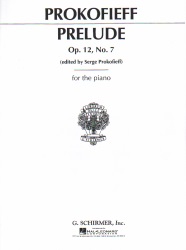 Prelude, Op. 12, No. 7 - Piano