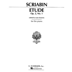 Etude in C-sharp Minor, Op. 2, No. 1 - Piano Solo