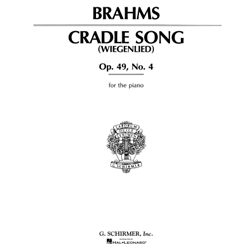 Lullaby, Op. 4, No. 4 (Wiegenlied/Cradle Song) - Piano Transcription