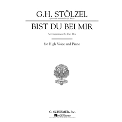 Bist Du Bei Mir - High Voice and Piano