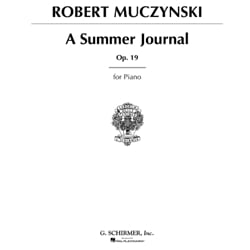 Summer Journal, Op. 19 - Piano Solo