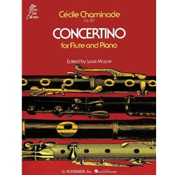 Concertino, Op. 107 - Flute and Piano