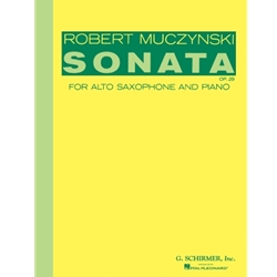 Sonata, Op. 29 - Alto Sax and Piano