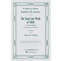 Seven Last Words of Christ - Vocal Score