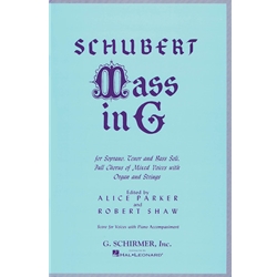 Mass No. 2 in G - Vocal Score