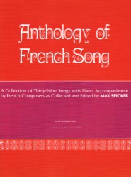 Anthology of Modern French Song - High Voice and Piano