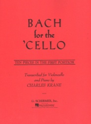 Bach for the 'Cello - Cello and Piano