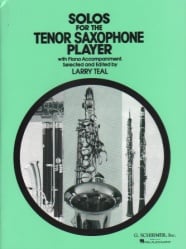Solos for the Tenor Saxophone Player - Tenor Sax and Piano